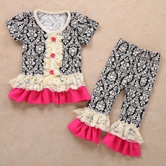 Girls two piece pants set - Picture 1 of 2